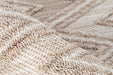 Laagpolig Vloerkleed - Sarai Zigzag Beige
