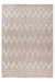 Modern vloerkleed – Sarai Zigzag Beige