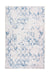 Design Vloerkleed - Peron Ruiten Wit/Blauw