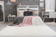 Laagpolig Vloerkleed – Monroe Hexagon Wit
