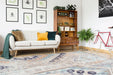 Bohemian Vloerkleed – Indiana Geometrisch Multi/Blauw