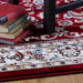 Perzisch Vloerkleed – Safa Bloemen Rood