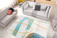 Design Vloerkleed – Picassa Expressief Multikleur