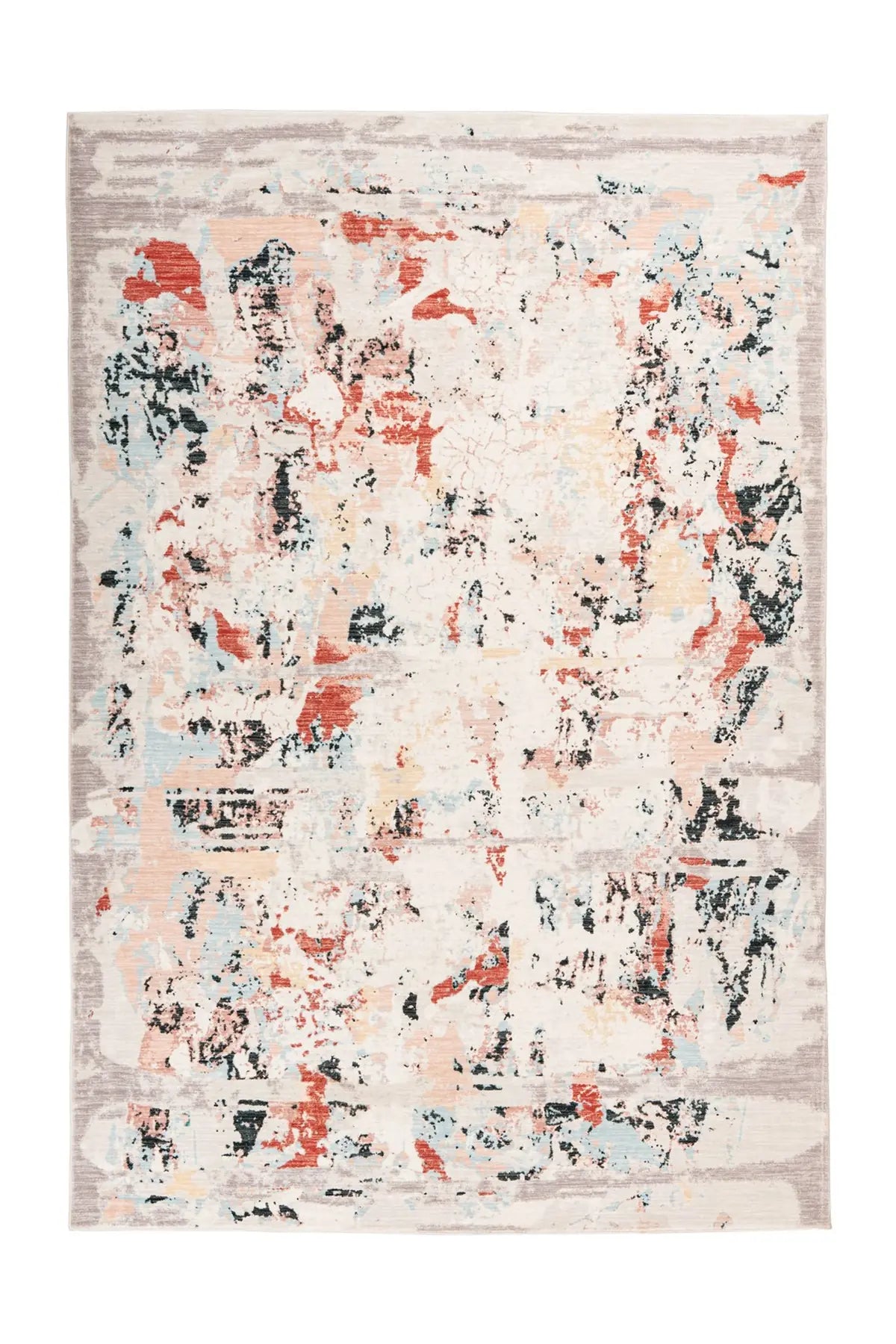 Vintage Vloerkleed - Piemont Abstract Multikleur