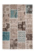 Vintage Vloerkleed – Ariya Patchwork Taupe