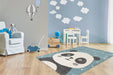 Kindervloerkleed – Australia Panda Blauw