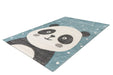 Kindervloerkleed – Australia Panda Blauw