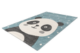 Kindervloerkleed – Australia Panda Blauw