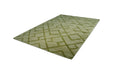 Retro Vloerkleed - Luxury Geometrisch Groen