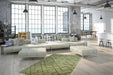 Laagpolig Vloerkleed – Luxury Geometrisch Groen