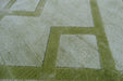 Laagpolig Vloerkleed – Luxury Geometrisch Groen