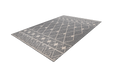 Modern Vloerkleed – Rhombus Ruiten Grijs/Beige