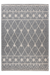 Modern Vloerkleed – Rhombus Ruiten Grijs/Beige