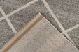 Modern Vloerkleed – Rhombus Ruiten Bruin/Beige