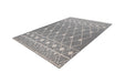 Modern Vloerkleed – Rhombus Ruiten Grijs/Beige