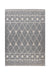 Modern Vloerkleed – Rhombus Ruiten Grijs/Beige