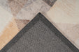 Modern Vloerkleed – Saphira Geometrisch Grijs/Beige