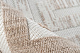 Modern Vloerkleed – Sarai Geometrisch Bruin/Beige
