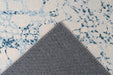 Design Vloerkleed – Galaxy Abstract Crème/Blauw
