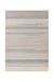 Modern Vloerkleed – Gene Lijnen Crème/Blauw