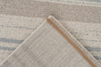 Modern Vloerkleed – Gene Lijnen Crème/Blauw