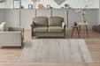Modern Vloerkleed – Gene Etnisch Beige/Blauw