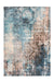 Vintage Vloerkleed – Indiana Verweerd Blauw/Bruin
