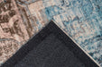 Vintage Vloerkleed – Indiana Verweerd Blauw/Bruin