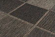 Buitenkleed – Splash Blokken Grijs/Bruin