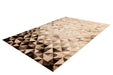 Modern Vloerkleed – Naila Geometrisch Crème/Bruin