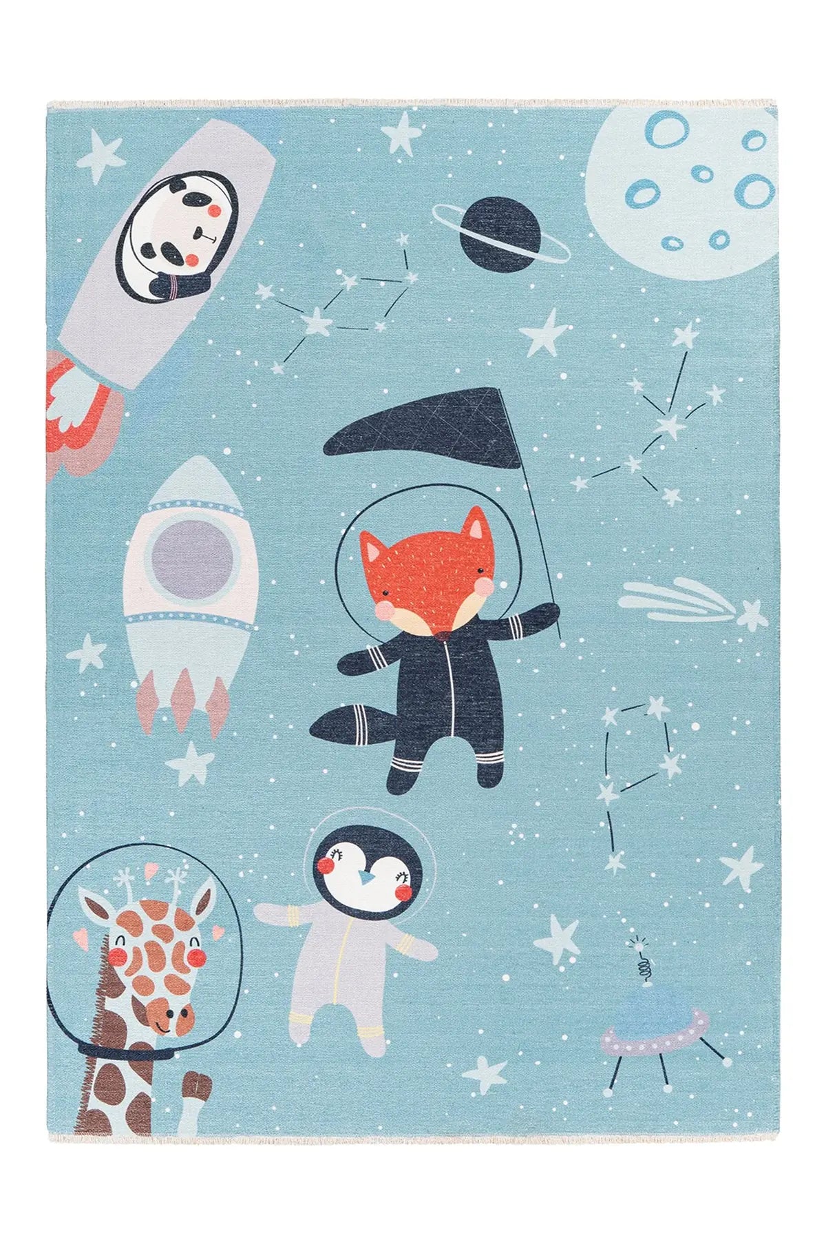 Kindervloerkleed – Joanna Ruimte Blauw