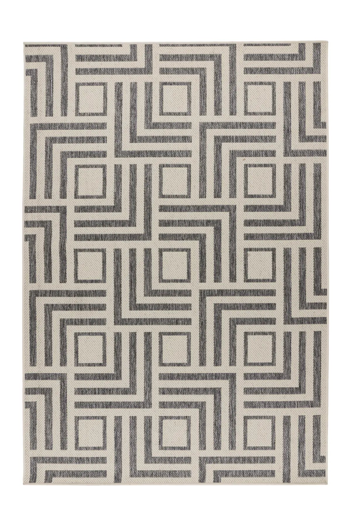 Buitenkleed - Casa Geometrisch Crème