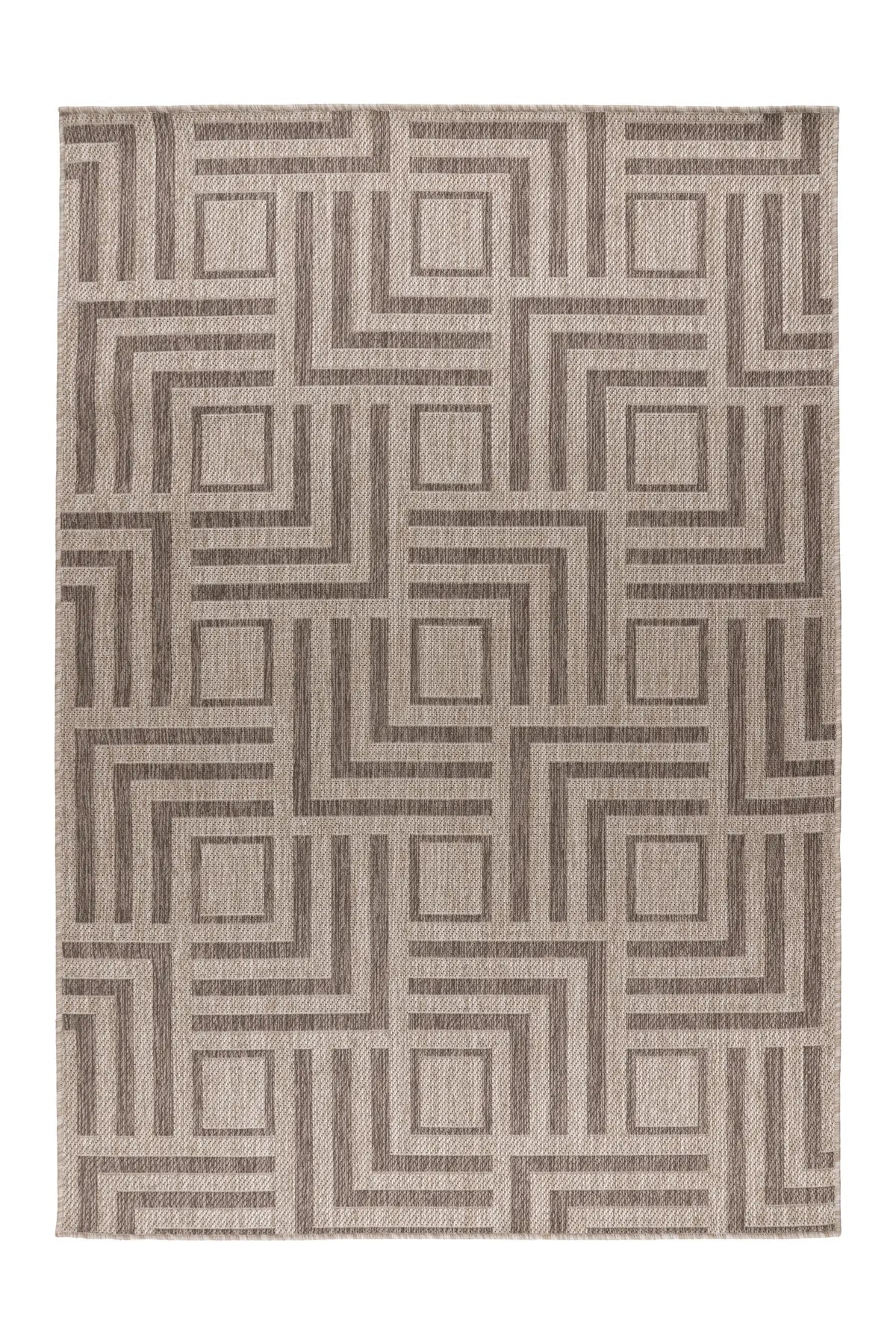 Buitenkleed - Casa Geometrisch Taupe