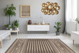 Buitenkleed – Splash Geometrisch Bruin/Crème