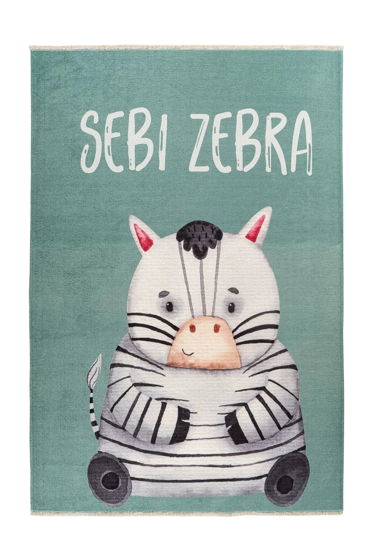 Kindervloerkleed – Joanna Zebra Multikleur