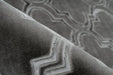Laagpolig Vloerkleed – Monroe Geometrisch Antraciet