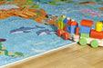 Kindervloerkleed – Sympathy Wereldkaart Multikleur