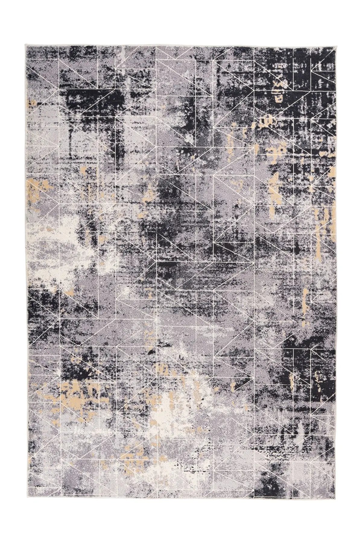 Vintage Vloerkleed - Piemont Geometrisch Multikleur