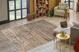 Oosters Vloerkleed – Davis Abstract Beige