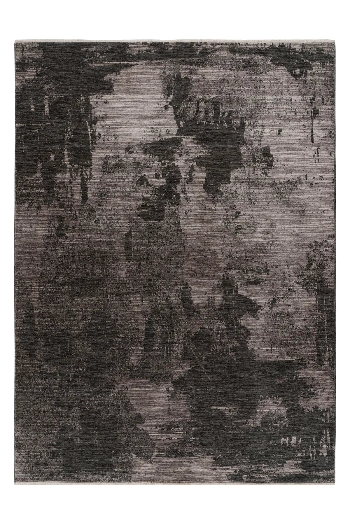 Laagpolig Vloerkleed - Daytona Abstract Donkergrijs