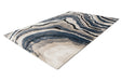 Hoogpolig Vloerkleed – Firenze Geoden Blauw