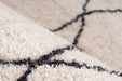 Berber Vloerkleed – Orlando Geometrisch Crème