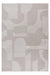 Modern Vloerkleed - Elif Abstract Zilver