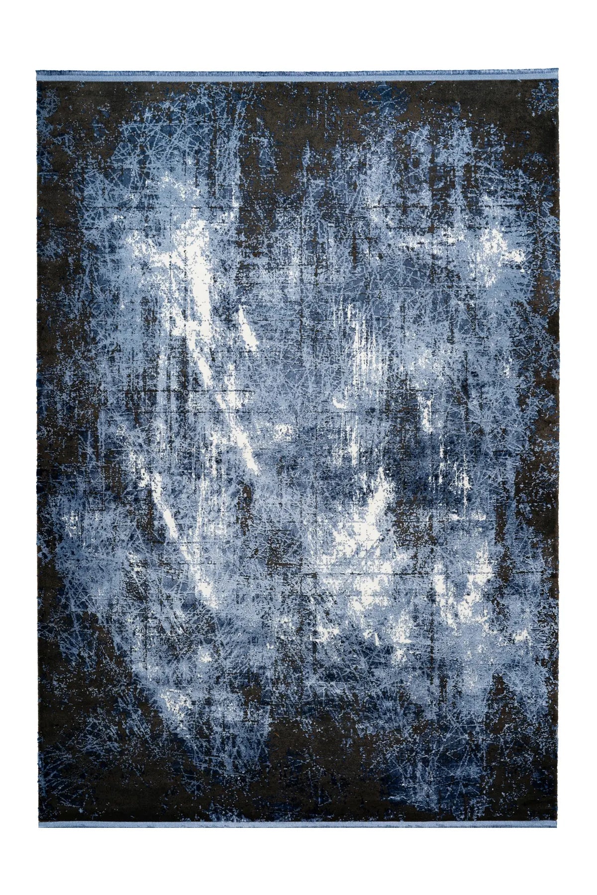 Laagpolig Vloerkleed - Elysee Verweerd Blauw