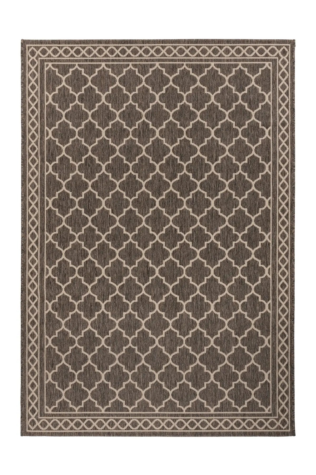 Buitenkleed – Splash Ornamenteel Bruin/Crème