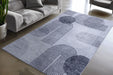Laagpolig Vloerkleed – Visionary Geometrisch Grijs