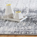 Hoogpolig Vloerkleed – Sail Abstract Grijs
