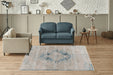 Vintage Vloerkleed – Milan Medaillon Blauw