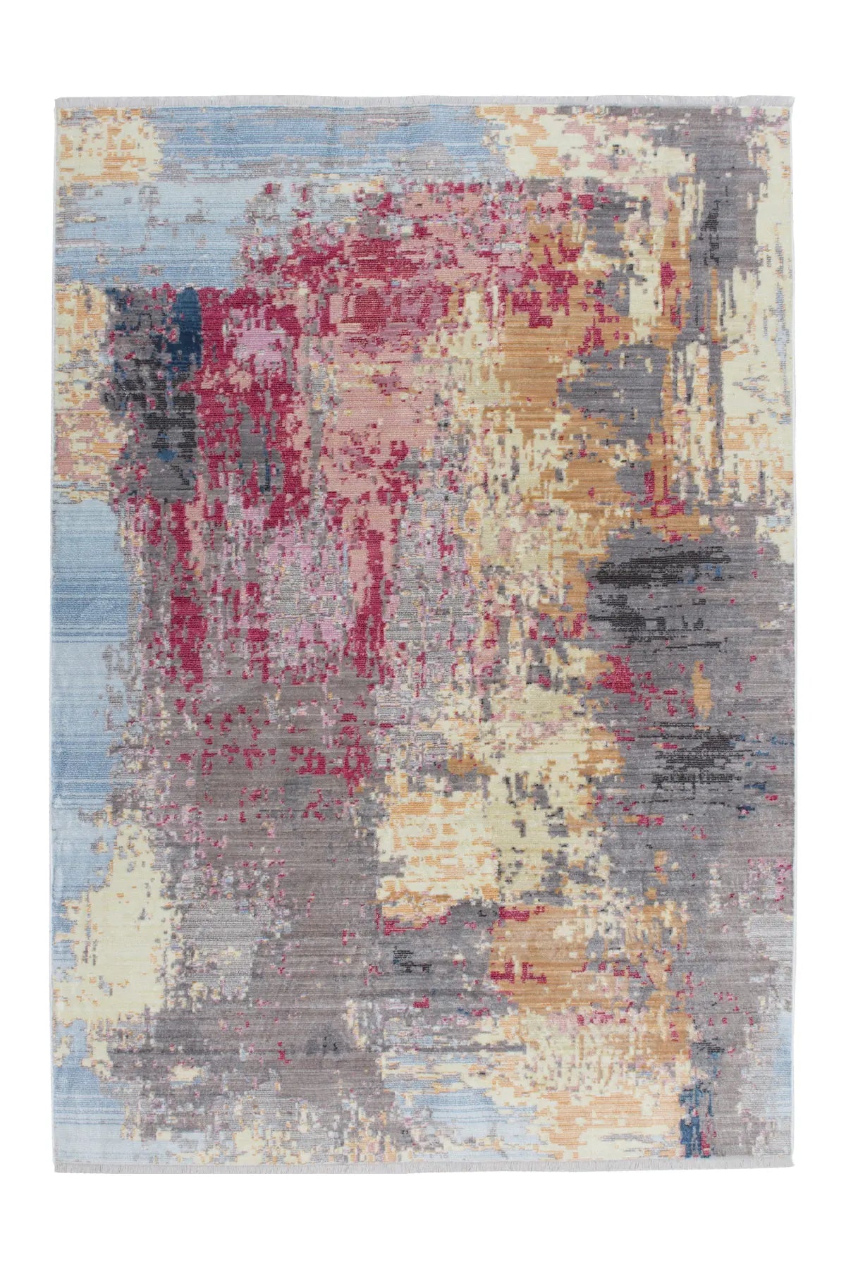 Vintage Vloerkleed - Antigua Abstract Multikleur