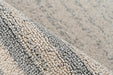 Modern Vloerkleed – Gene Lijnen Crème/Blauw